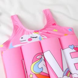 Buoyancy Swimsuit Kids One Piece Boys Girls Swimwear Suit Baby 1 2 3 4 5 Yrs Blue Space Dinosaur Children Swimming Training Vest