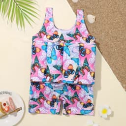 Buoyancy Swimsuit Kids One Piece Boys Girls Swimwear Suit Baby 1 2 3 4 5 Yrs Blue Space Dinosaur Children Swimming Training Vest