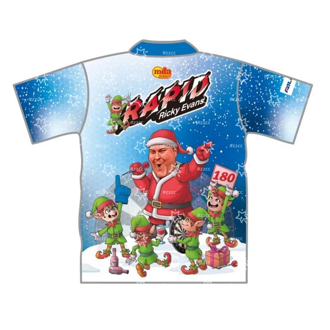 Rapid Ricky Evans 2026 WORLD CHAMPIONSHIP shirt Official Darts Jersey Spring Men's T-Shirt Children's Clothing Tee Y2k Woman