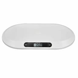 Digital Baby Scale with 20kg Capacity Kitchen Scales Pet Scale Tare Function Accurate Measurement for Infant & Pet Weighing