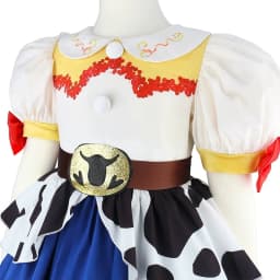 2 3 4 5 6 7 8 Years Cosplay Jessie Girls Dress Summer Cute Cartoon Woody Little Princess Dress Birthday Gifts New Kids Clothes