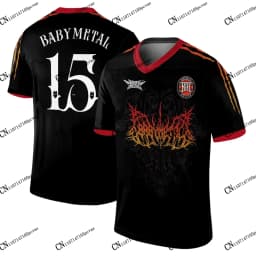 Babymetal World Tour 2025-2026 Soccer Jersey 3D Print T-shirts Adults KID Fan Gift Japanese Music