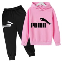 Spring Autumn New Fashion Kids Tracksuits 3-12 Years Boys and Girls Casual Sports Hoodie Tops+pants 2pcs Sets Children Clothes