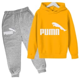 Spring Autumn New Fashion Kids Tracksuits 3-12 Years Boys and Girls Casual Sports Hoodie Tops+pants 2pcs Sets Children Clothes