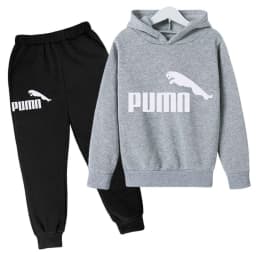 Spring Autumn New Fashion Kids Tracksuits 3-12 Years Boys and Girls Casual Sports Hoodie Tops+pants 2pcs Sets Children Clothes