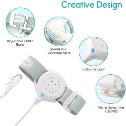 MoDo-king Best Bedwetting Alarm For Baby Boys Kids Best Adult Bed Wetting Enuresis Alarm Nocturnal Enuresis MA-108-1