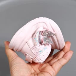 2025 New Autumn Children Shoes Leather Toddler Kids Sport Shoes Bling Cute Butterfly Soft Sole Fashion Girls Sneakers