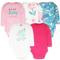 2026 Baby Bodysuit 5-pack Infantil Jumpsuit Boy Girls Clothes Long Sleeve 100% Cotton Newborn Body Bebe Clothing Kids Costume