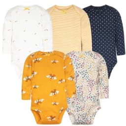 2026 Baby Bodysuit 5-pack Infantil Jumpsuit Boy Girls Clothes Long Sleeve 100% Cotton Newborn Body Bebe Clothing Kids Costume