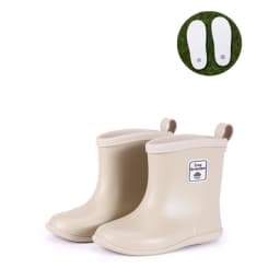 Tree Grandpa Toddler Rain Boots Baby Kids Easy-on Rain Shoes Children Waterproof Shoes for Boys Girls(1-6 Years)