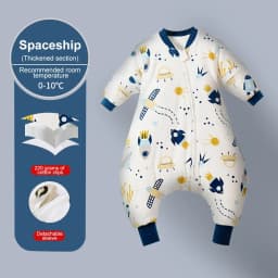 Baby Sleeping Bag Cute Girls Winter Warm Baby Sleepsack With Feet 1-4Years Kids Growth Blanket Sleepwear Children'S Sleeping Bag