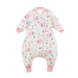 Baby Sleeping Bag Cute Girls Winter Warm Baby Sleepsack With Feet 1-4Years Kids Growth Blanket Sleepwear Children'S Sleeping Bag