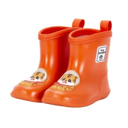 Tree Grandpa Toddler Rain Boots For Boys And Girls - Lightweight Flexible Rubber Kid Rain Boot With Non Slip Sole Slip-on Design