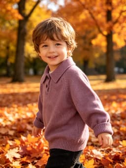 MILANCEL 1-7 Y Kids Sweater Turn Down Collar Girls Knit Wear Warm Boys Sweaters Cotton Kids Girls Knit Wear