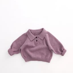 MILANCEL 1-7 Y Kids Sweater Turn Down Collar Girls Knit Wear Warm Boys Sweaters Cotton Kids Girls Knit Wear