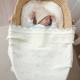 Baby Blankets Newborn 90*70cm Knitting Dual-Use Infant Boys Girls Stroller Swaddle Wrap Quilts Breathable Toddler Receiving Mats
