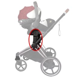 Stroller Accessories For Cybex Priam3/4 2019~2026 Pushchair Bumper Bar Wheel Awning Clasp Shopping Basket Wrench Pram Adapter