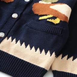 Ircomll Autumn New Thick 1-6Y Kids Knitted Cardigan Cute Duck Pattern Children Sweater Outerwear For Baby Boys Girls Daily Wear
