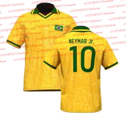 Brazil Style clothing Football Jersey Quick-Drying Ronaldo 9 Jersey Outdoor football Jersey Neymar 10 Special Edition Kid Tee