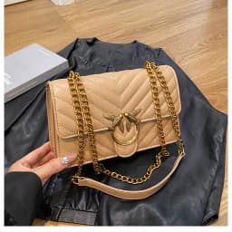 Stylish Leather Diaper Bag, Elegant Crossbody Handbag For Women, Luxury Designer Logo Large Capacity Tote Mommy Bag