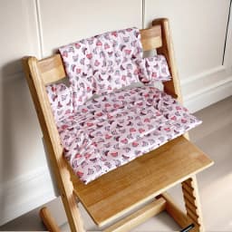 Baby Cushion for Stokke Tripp Trapp High Chairs Soft Padded Seat Backrest Baby Set Compatible Easy to Clean
