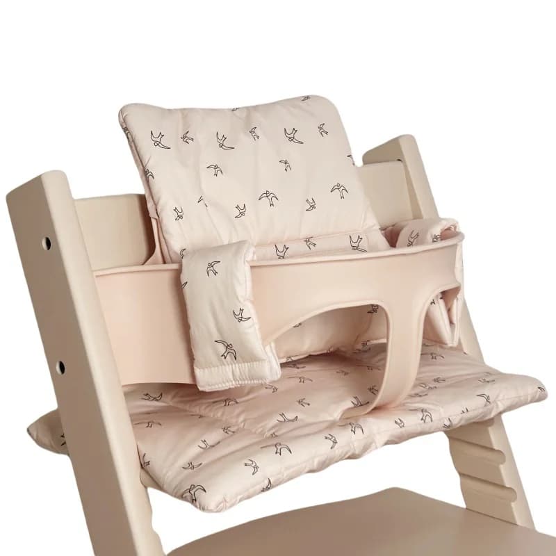 Baby Cushion for Stokke Tripp Trapp High Chairs Soft Padded Seat Backrest Baby Set Compatible Easy to Clean
