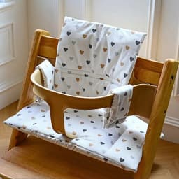 Baby Cushion for Stokke Tripp Trapp High Chairs Soft Padded Seat Backrest Baby Set Compatible Easy to Clean