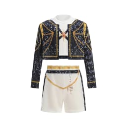 Girls Pop Singer Show Costume Girls 3PCS Set Top and Shorts Set Hip-hop Dance Stage Performance Set 2026 New Cosplay Costume