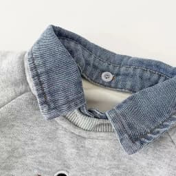 Baby Boys Girls Long Sleeve Sweatshirt 2026 Autumn Winter Children Cartoon Bear Plush Thick Denim Lapel Pullover Base Shirt Tops