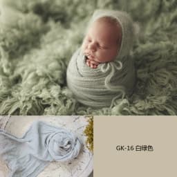 Newborn Photography Props Soft High Stretchable Cotton Seersucker Wrap Baby Posing Aid Photoshoot Props Babies Photo Accessories