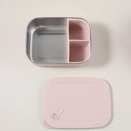 Kids' Silicone Stainless Steel Lunch Box / Bento Container Safe Leak-Proof Babies with Dividers