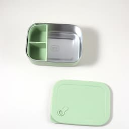 Kids' Silicone Stainless Steel Lunch Box / Bento Container Safe Leak-Proof Babies with Dividers