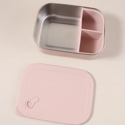 Kids' Silicone Stainless Steel Lunch Box / Bento Container Safe Leak-Proof Babies with Dividers