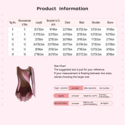 Kids Girls Figure Skating Rhythmic Gymnastics Costume Lyrical Dance Dress Shiny Rhinestone Sheer Mesh Split Dress Ballet Leotard