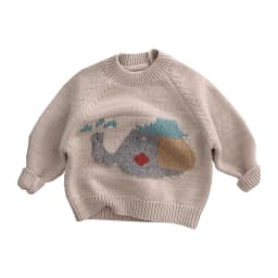 MILANCEL Autumn Kids Sweaters Animal Style Boys Knit Pullover Long Sleeve Girls Sweaters Warm Knit Outwear