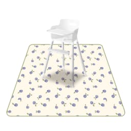 Elinfant 1 Pc Baby High Chair Splat Mat Portable Baby Dining Chair Mat Waterproof Spill Mat Anti-Slip Floor Protector Splash Mat