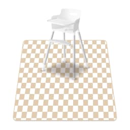 Elinfant 1 Pc Baby High Chair Splat Mat Portable Baby Dining Chair Mat Waterproof Spill Mat Anti-Slip Floor Protector Splash Mat