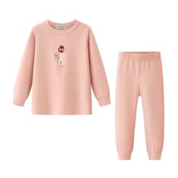 Ali Layette AW26 Set Layette Girl Boy Pajamas Cotton Long Sleeves Loungewear