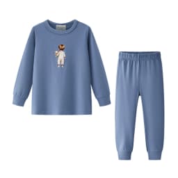 Ali Layette AW26 Set Layette Girl Boy Pajamas Cotton Long Sleeves Loungewear