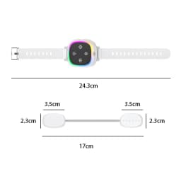 Urine Wet Alarm for Children, Anti-Lost Wireless Bedwetting Alarm, Wrist-Worn Baby Watch Reminder