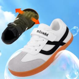 Children's Breathable Mesh Sneakers, Wide Last Zero Restraint Shoes for Natural Barefoot Feeling, Healthy Foot Development