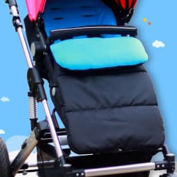Baby Stroller Warm Foot Cover Universal Pad with Cotton Thickened Autumn and Winter Children's Blanket