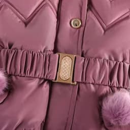 4 5 6 8 10 Years Winter Girls Coat Keep Warm Thicken Kids Jacket Hooded Zipper Fur Collar Princess Outerwear Children's Clothing