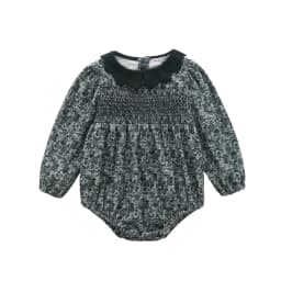 AS IL AW26 Corduroy Collection Floral Cotton Girls Print Smocking Dress Boys Sweater Embroidery Plaid Pants Brother Sister
