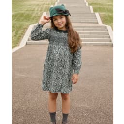 AS IL AW26 Corduroy Collection Floral Cotton Girls Print Smocking Dress Boys Sweater Embroidery Plaid Pants Brother Sister