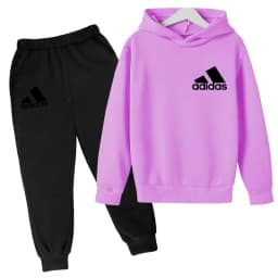 Latest Children's Sportswear Brand-Hoodie Jacket T-shirt+pants-Comfortable and Loose Fi -Suitable for Boys and Girls Aged 3 To13