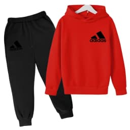 Latest Children's Sportswear Brand-Hoodie Jacket T-shirt+pants-Comfortable and Loose Fi -Suitable for Boys and Girls Aged 3 To13