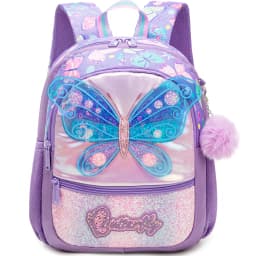 1pc Cute 13 Inch Animal Backpack Kindergarten Outdoor Sports Little Girl with Small Pendant