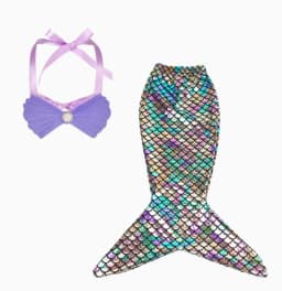 Newborn Mermaid Photography Baby Summer Swimsuit Photo Prop Cute Style Shooting Outfit Studio Posing Photoshoot Dress Accessory
