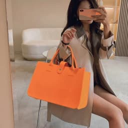 Portable Large Capacity Mummy Bag Women Felt Shoulder Bag Simple Solid Color Messenger Bag Handbag Travel Casual Crossbody Bags